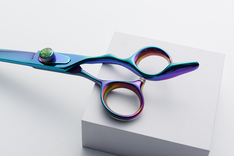 Colorful Pet Hair Trimming Scissors Grooming Shears2 (3)